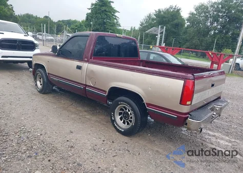 1993 Chevrolet Gmt-400 C1500 из США, поврежденный, VIN 1GCDC14K3PZ138289